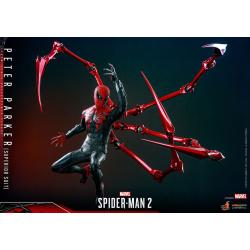 SpiderMan 2 Figura Video Game Masterpiece 1/6 Peter Parker (Superior Suit) 30 cm HOT TOYS