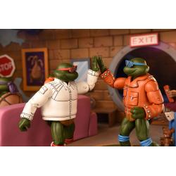 Tortugas Ninja (Cartoon) Figura Punk Leo and Punk Raph 2 Pack 18 cm NECA