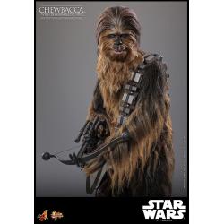 Star Wars Episode V Figura Movie Masterpiece 1/6 Chewbacca with Disassembled C-3PO 36 cm