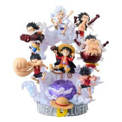 One Piece Figura World Collactable Figures x S.H. Figuarts Monkey D. Luffey 8 cm TAMASHII NATIONS