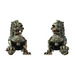 Myth & Legends Series XXRAY PLUS Figure 2-Pack Foo Dogs 20 cm  Mini-figures Mythology, Legends, Gods