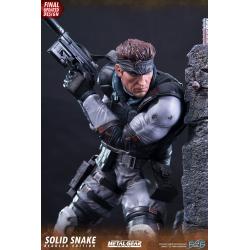 Metal Gear Solid Estatua Solid Snake 44 cm First 4 Figures 