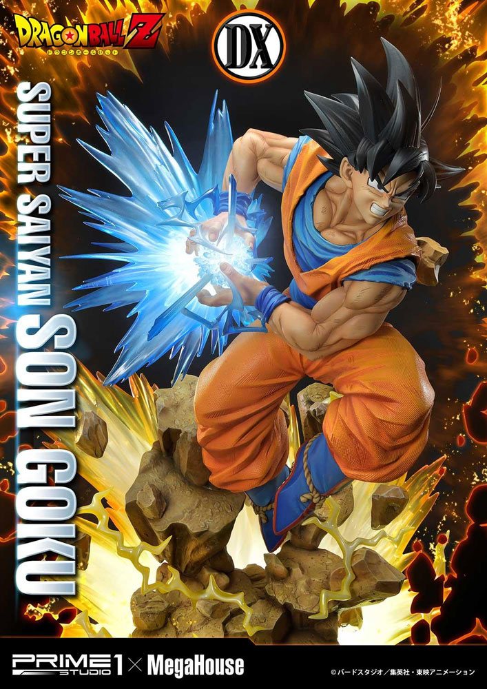 Dragon Ball Goku Super Sayajin 1/4 45cm Estatueta Grande