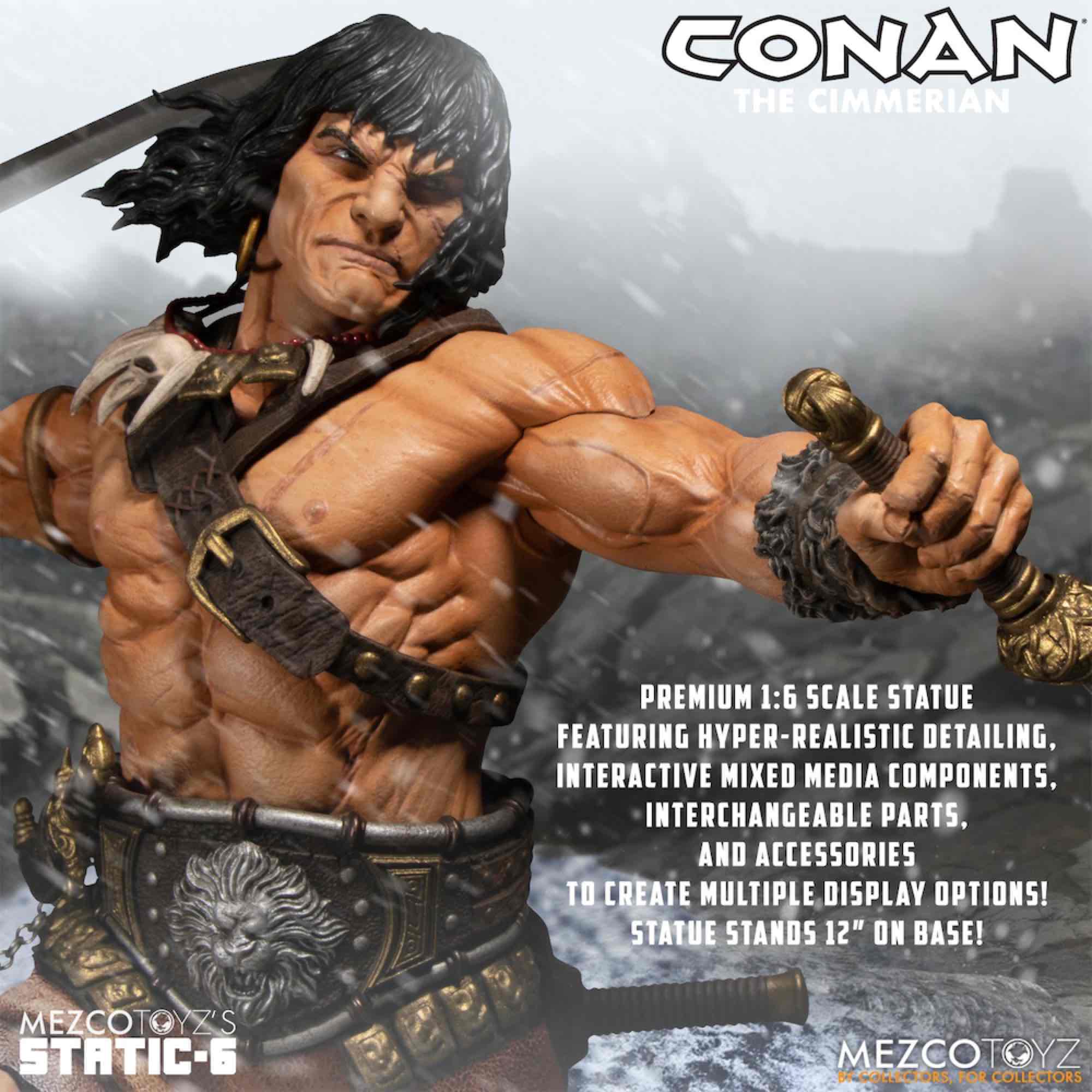 ToysTNT - Conan el Bárbaro Figura 1/6 Conan 30 cm