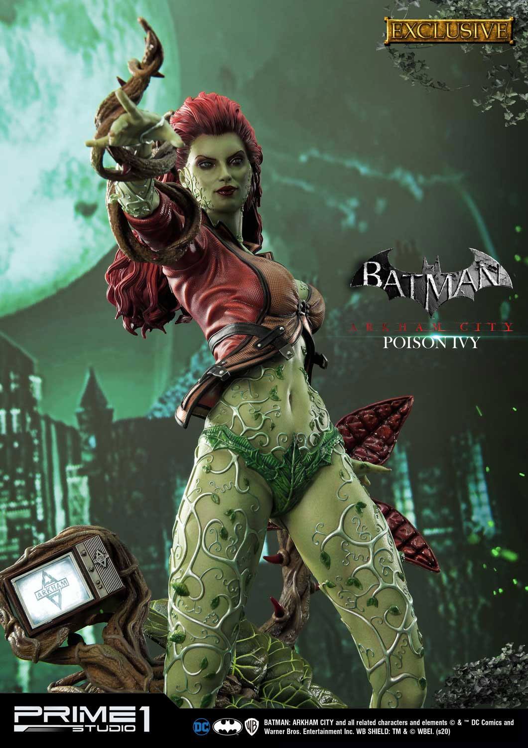 ToysTNT - Batman Arkham City Estatua 1/3 Poison Ivy Exclusive 80 cm Prime 1  Studio