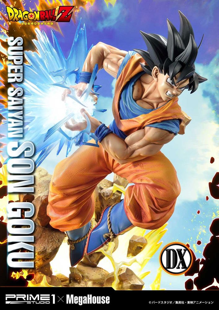 Estátua Saiyan God Son Goku Z Battle: Dragon Ball Super Anime