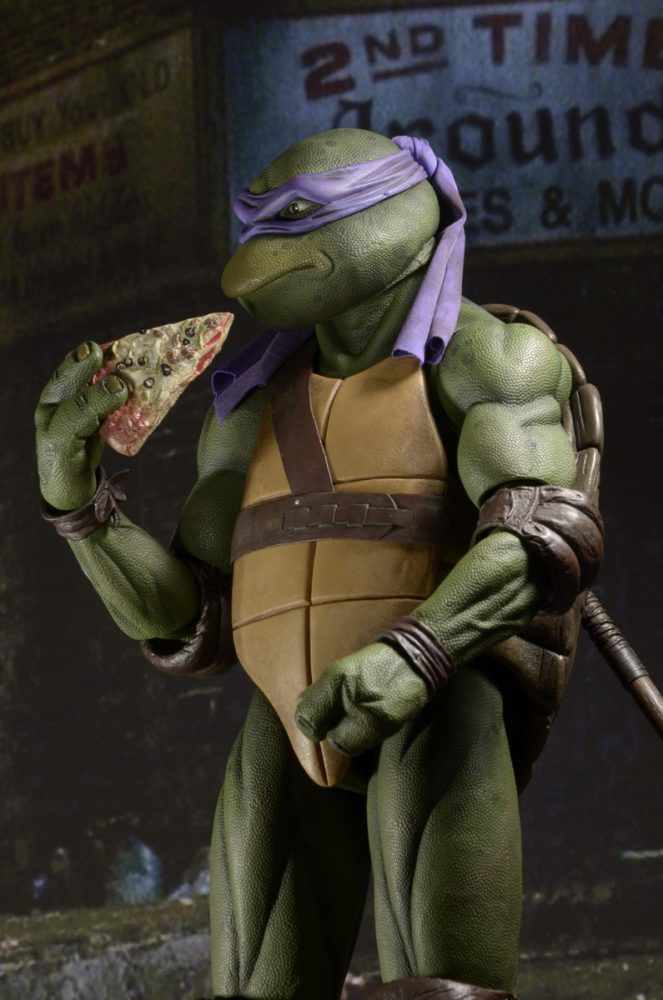 Teenage Mutant Ninja Turtles (Dibujos Animados): Figura de acción de  Donatello de tamaño gigante a escala 1:4