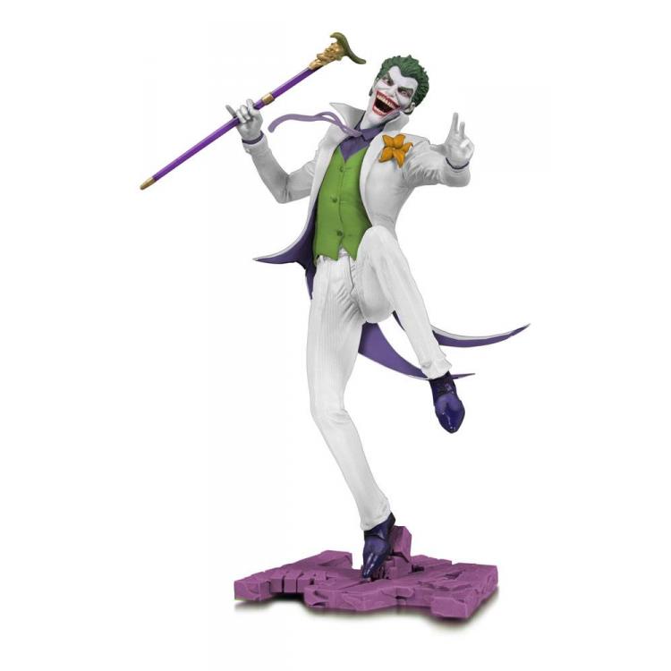 DC Core Estatua The Joker White Variant heo EU Exclusive 28 cm