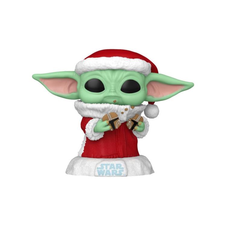 Star Wars: Mandalorian POP! Vinyl Figura Holiday Grogu 9 cm FUNKO