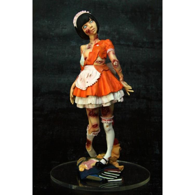 Kaitendoh Horror Figure Series Estatua 1/8 Zombie Girl Repaint Ver. 22 cm