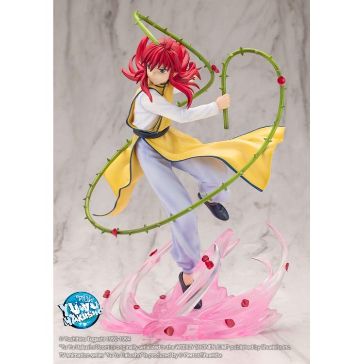 Yu Yu Hakusho Estatua PVC ARTFX J 1/8 Kurama Ver.2 24 cm Kotobukiya