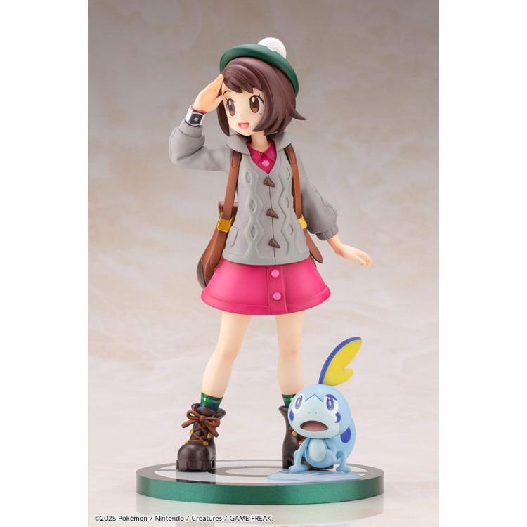 Pokémon Estatua ARTFXJ PVC 1/8 Gloria & Sobble 21 cm  Kotobukiya