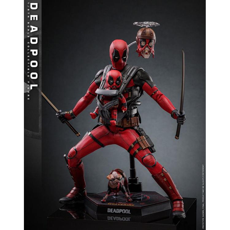 Deadpool  & Wolverine Movie Masterpiece Figura 1/6 31 cm HOT TOYS