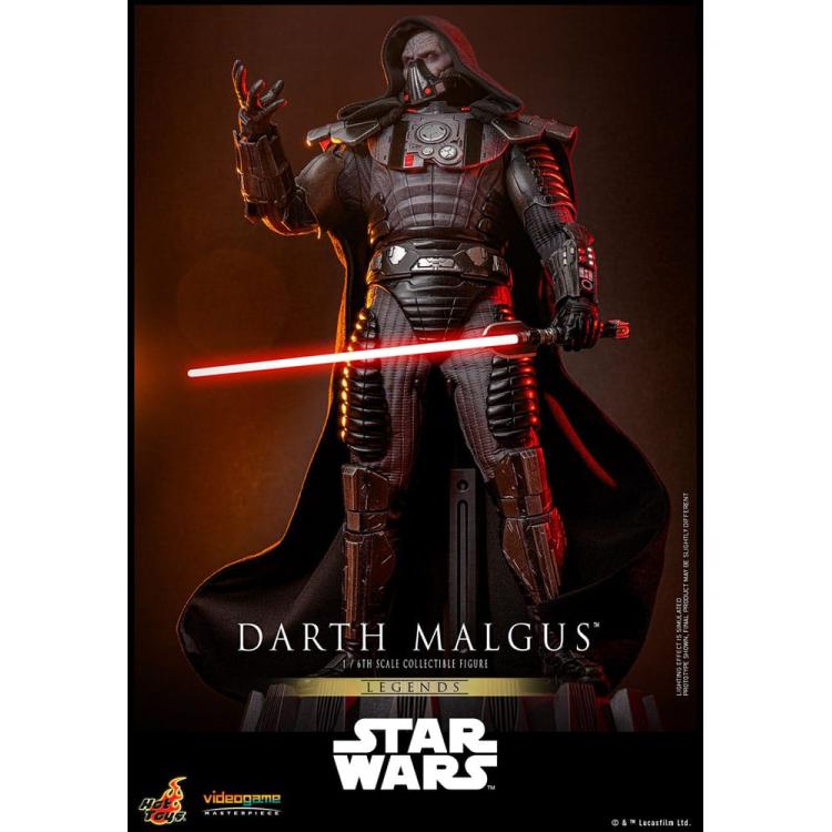 Star Wars Legends Figura Videogame Masterpiece 1/6 Darth Malgus 34 cm HOT TOYS