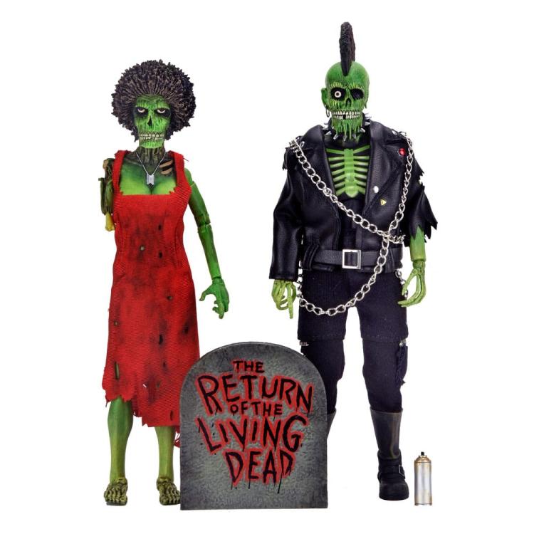 El regreso de los muertos vivientes Pack de 2 Figuras Clothed Trash & Suicide 20 cm NECA