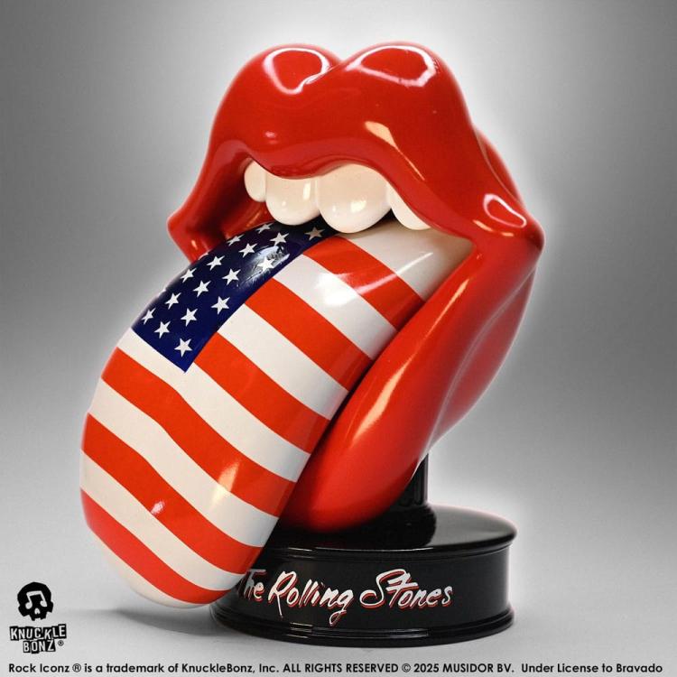 Rolling Stones Estatua 3D Vinyl Licks (US Version) 22 cm Knucklebonz