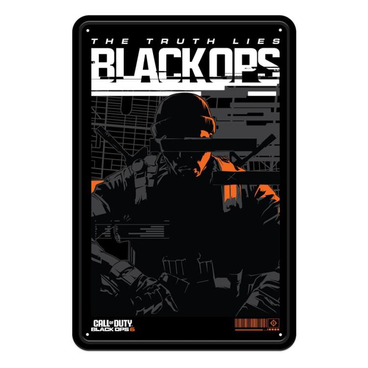 Call of Duty: Black Ops 6 cartel de metal Black Ops 6 20 x 30 cm DEVplus 