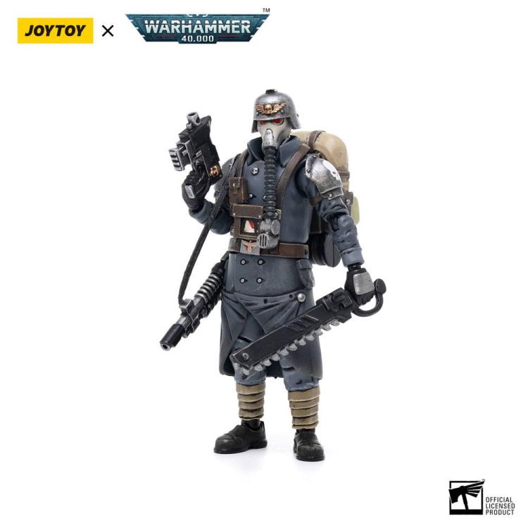 Warhammer 40k Figura 1/18 Death Korps of Krieg Veteran Squad Sergeant 10 cm Joy Toy (CN)