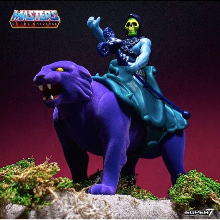 Masters of the Universe Pack de 2 Figuras ReAction Skeletor & Panthor 10 cm