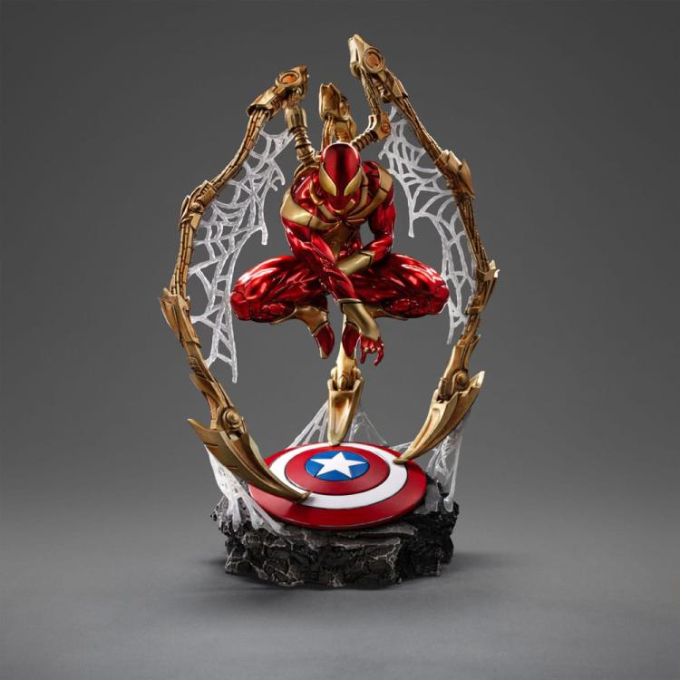 Marvel Estatua Art Scale Deluxe 1/10 Spider-man Iron Armor Comics (CCXP Exclusive 2024) 24 cm  Iron Studios