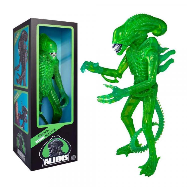 Aliens Super Size Action Figure Alien Warrior Classic Toy Edition (1986 Acid Green) 46 cm
