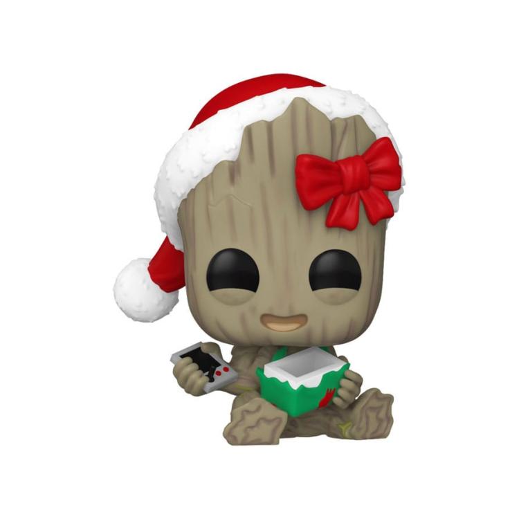 Marvel POP! Vinyl Figura Holiday Groot 9 cm FUNKO