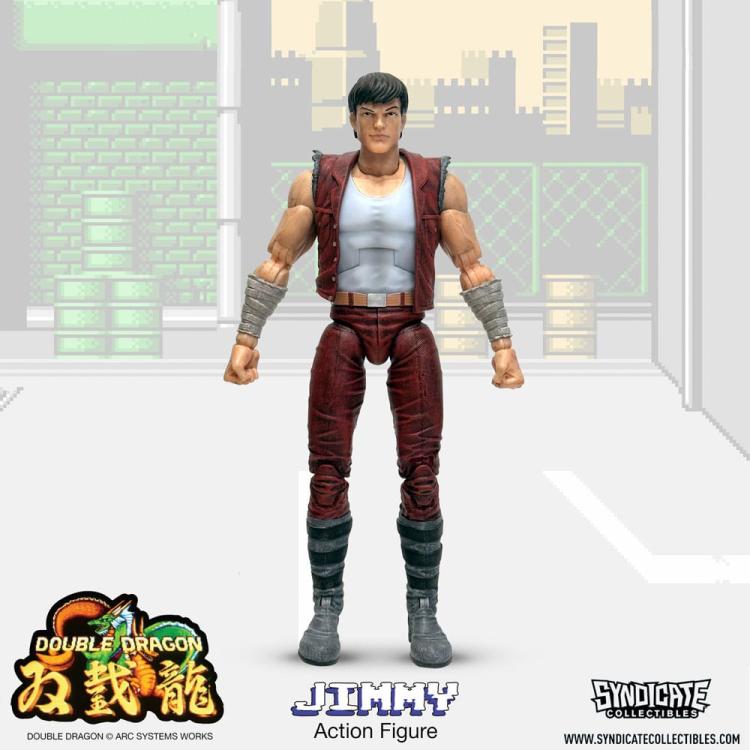 Double Dragon Figura Deluxe 1/12 Jimmy 18 cm  Syndicate Collectibles