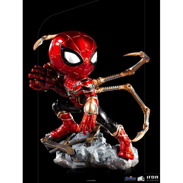 ToysTNT - Los Vengadores Endgame Minifigura Mini Co. PVC Iron Spider 14 cm  Spiderman