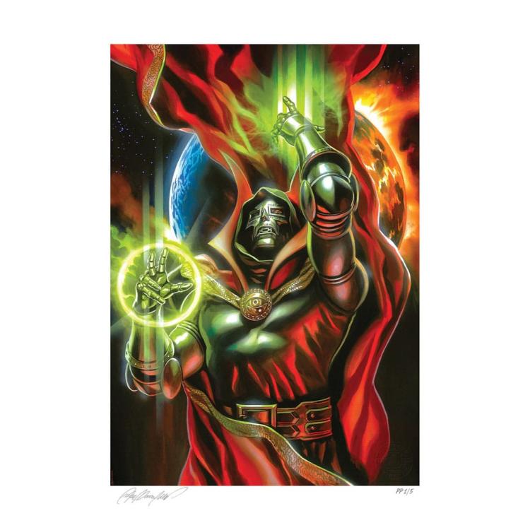 Marvel Litografia Doctor Doom: Timeless 46 x 61 cm - sin marco SIDESHOW