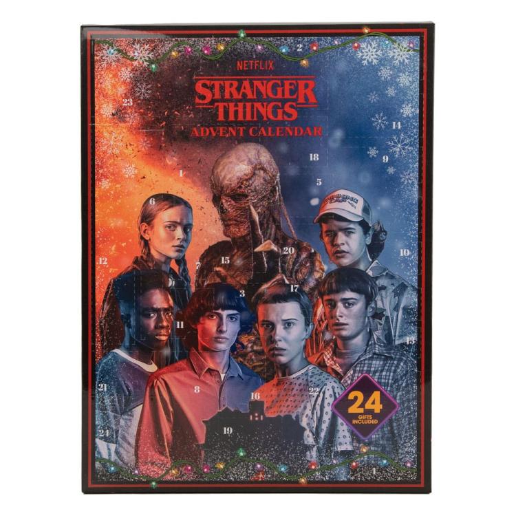 Stranger Things Calendario de adviento 2024 Cinereplicas 