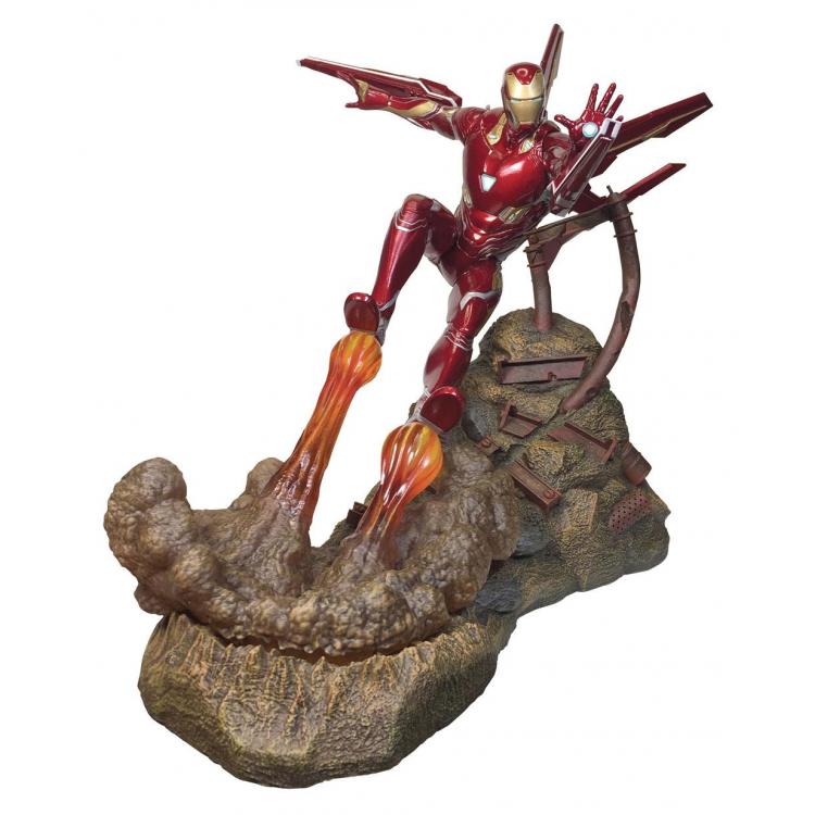 Vengadores Infinity War Marvel Movie Premier Collection Estatua Iron Man MK50 30 cm
