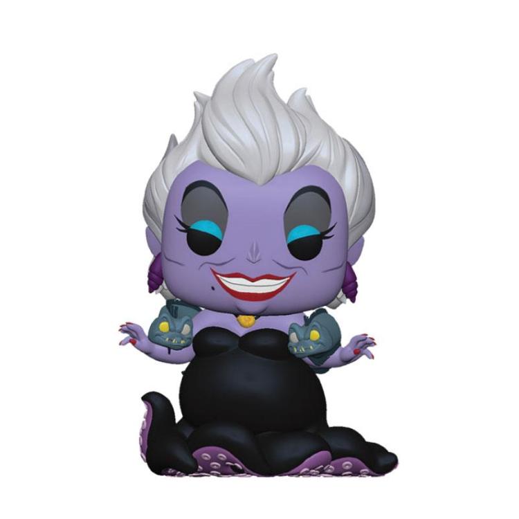 La Sirenita POP! Disney Vinyl Figura Ursula w/ Eels 9 cm FUNKO