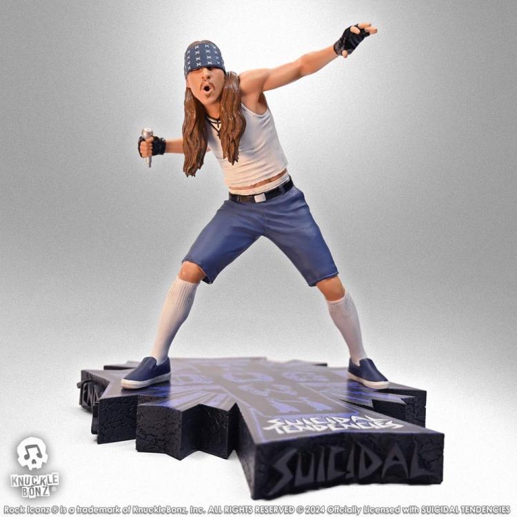 Suicidal Tendencies Estatua Rock Iconz Mike Muir 22 cm Knucklebonz