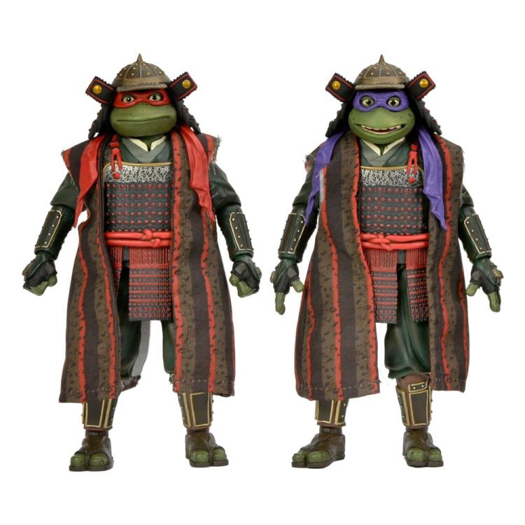 Tortugas Ninja II: The Secret of the Ooze 2-Pack Figuras Donatello & Raphael 18 cm NECA