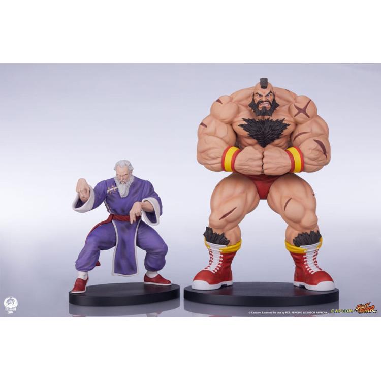 Street Fighter Street Jam Estatuas 1/10 Zangief & Gen Set POP CULTURE SHOCK
