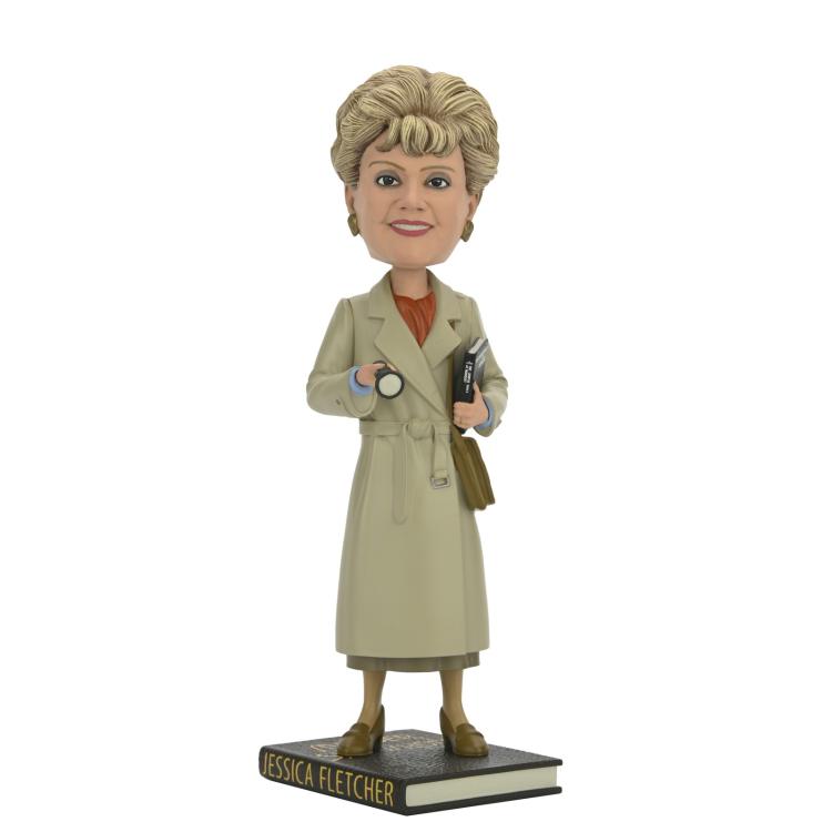 JESSICA FLETCHER HEAD KNOCKER FIGURA 20 CM SE HA ESCRIBIDO UN CRIMEN NECA