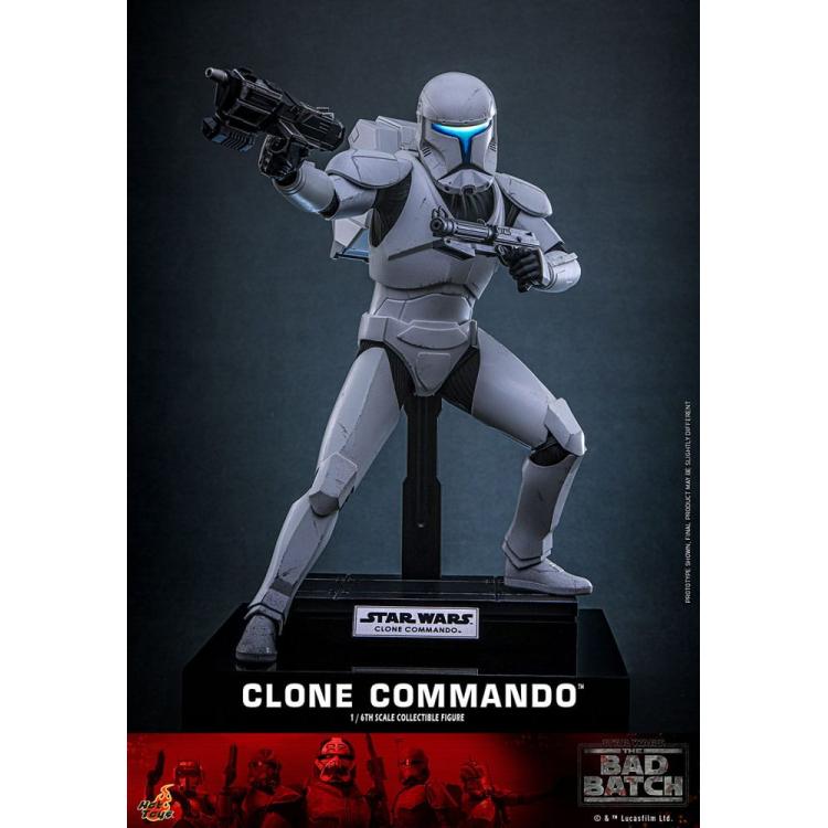 Star Wars: The Bad Batch Figura 1/6 Clone Commando 30 cm HOT TOYS