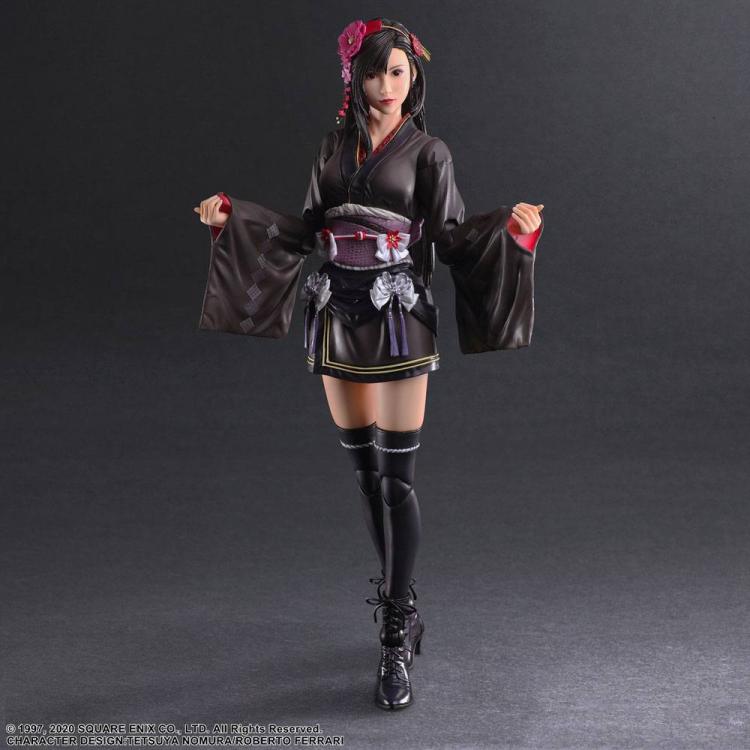 Final Fantasy VII Remake Play Arts Kai Figura Tifa Lockhart Exotic Dress Ver. 25 cm   Square-Enix