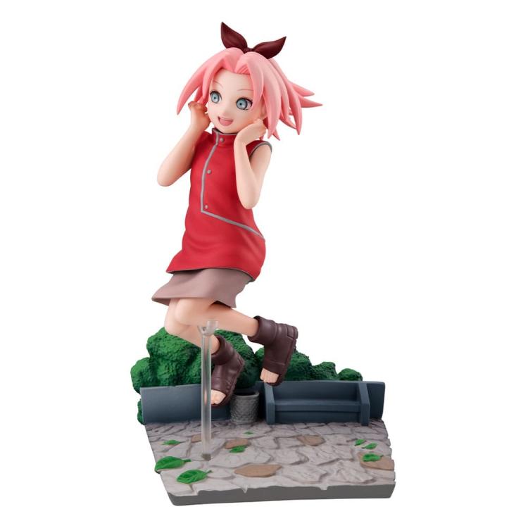 Naruto Shippuden G.E.M. Series Estatua PVC Sakura Haruno GO! 15 cm (with gift) Megahouse