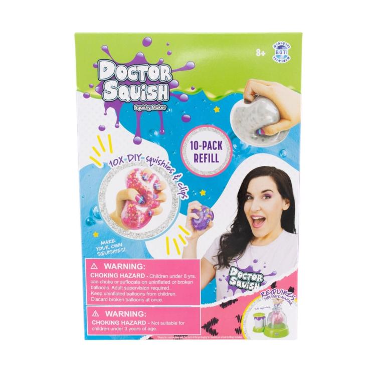 Doctor Squish Squishy Paquete de 10 recambios BOTI