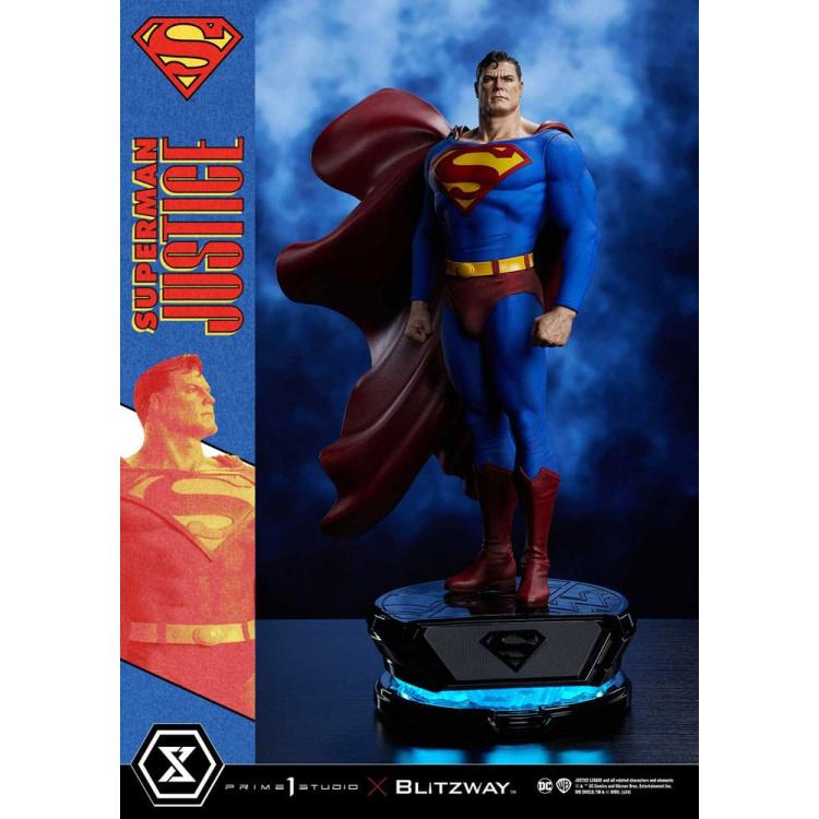 DC Comics Estatua Premium Masterline Series 1/4 Superman Justice Comics 57 cm Prime 1 Studio