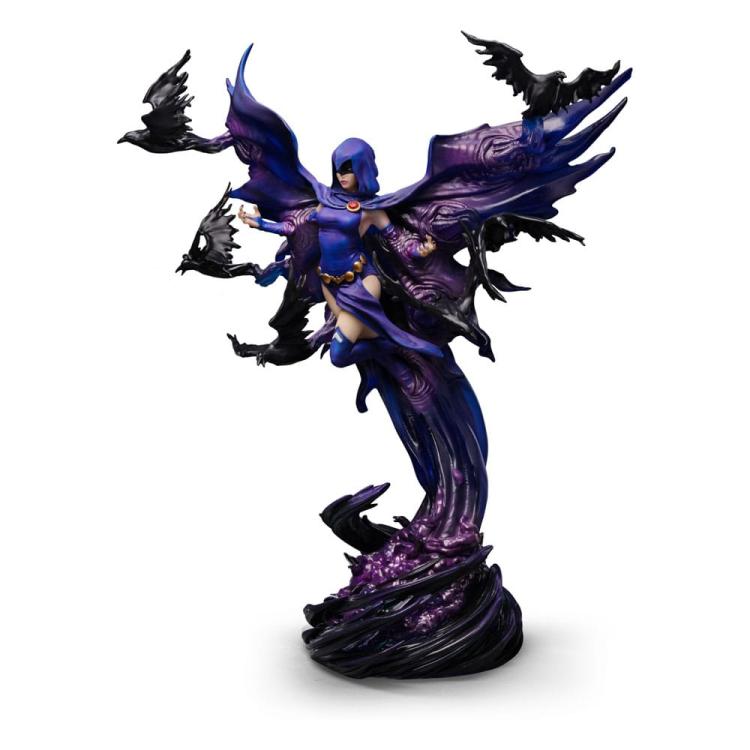 DC Comics Estatua 1/10 Art Scale Teen Titans Raven 32 cm Iron Studios 
