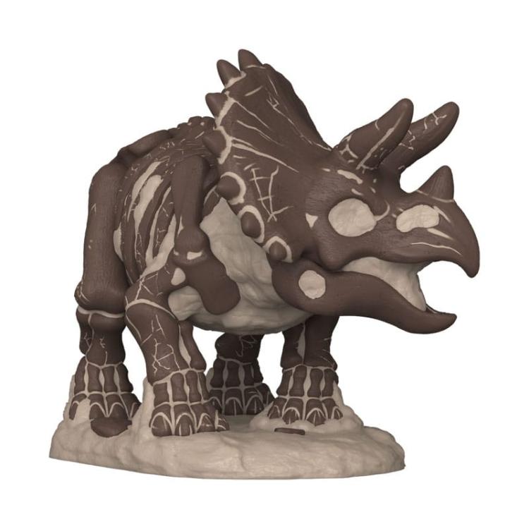  Parque Jurasico Fossil Figura POP! Movies Vinyl Triceratops 9 cm FUNKO