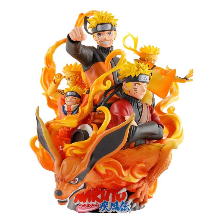 Naruto Shippuden Petitrama DX Estatua PVC Naruto 01 15 cm MEGAHOUSE