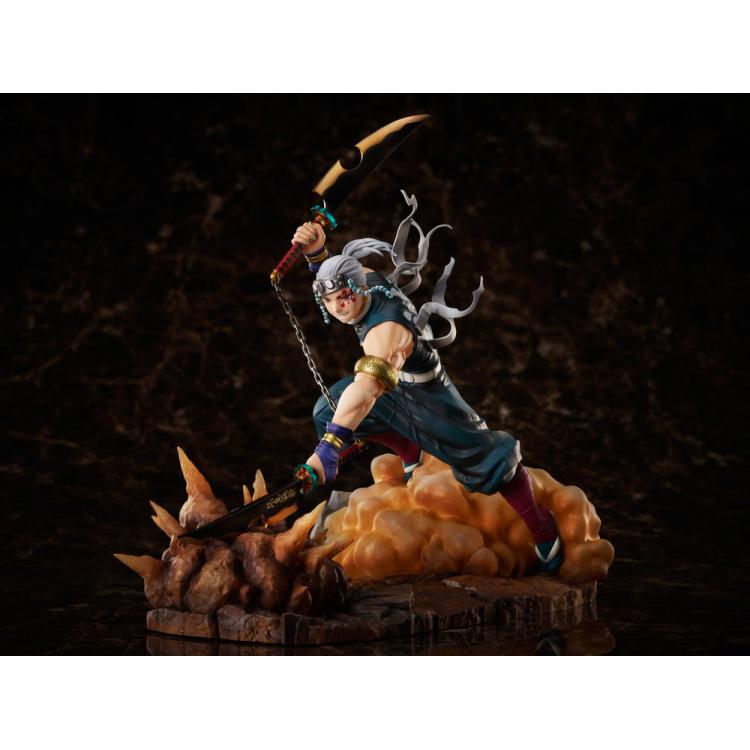 Demon Slayer: Kimetsu no Yaiba Estatua 1/8 Tengen Uzui 28 cm ANIPLEX