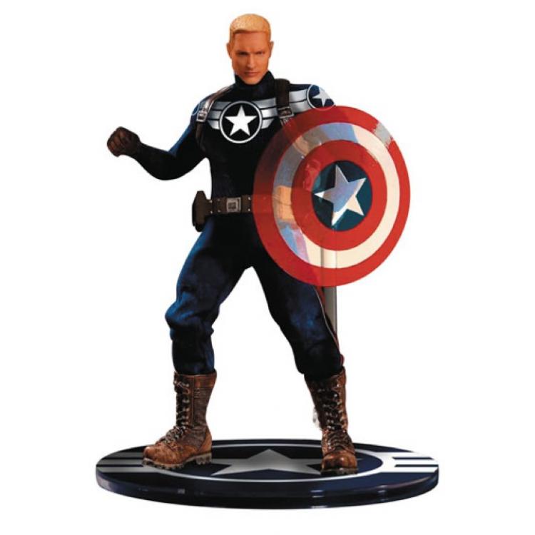 Marvel Universe Figura 1/12 Commander Rogers Previews Exclusive 15 cm