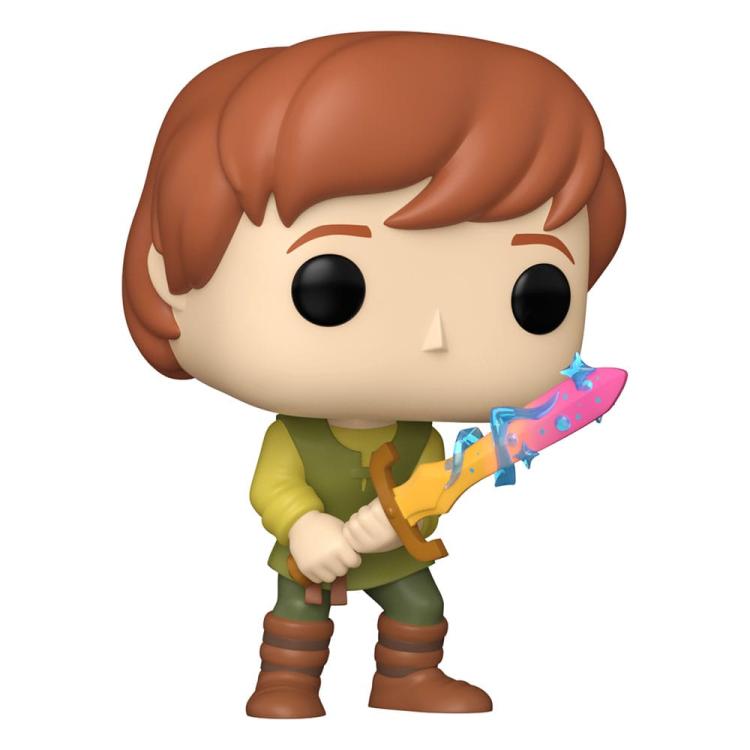 Taron y el caldero mágico Figura POP! Disney Vinyl Taran w/Sword 9 cm FUNKO