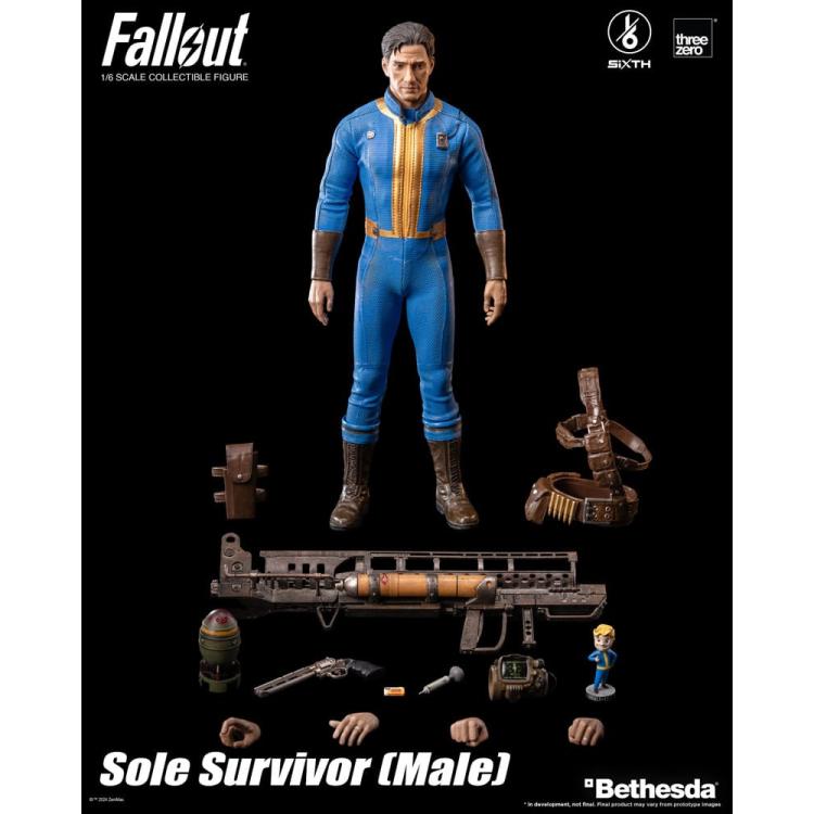 Fallout Figura FigZero 1/6 Sole Survivor (Male) 31 cm  ThreeZero