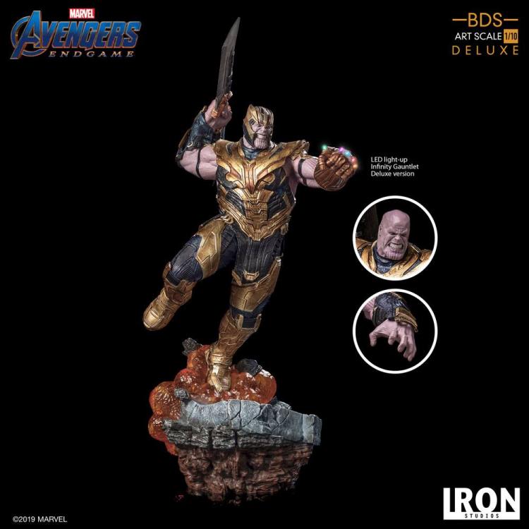 Avengers Endgame BDS Art Scale Statue 1/10 Thanos Deluxe Version 36 cm