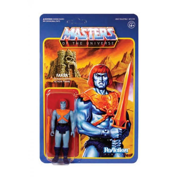 Masters of the Universe Figura ReAction Wave 4 Faker 10 cm